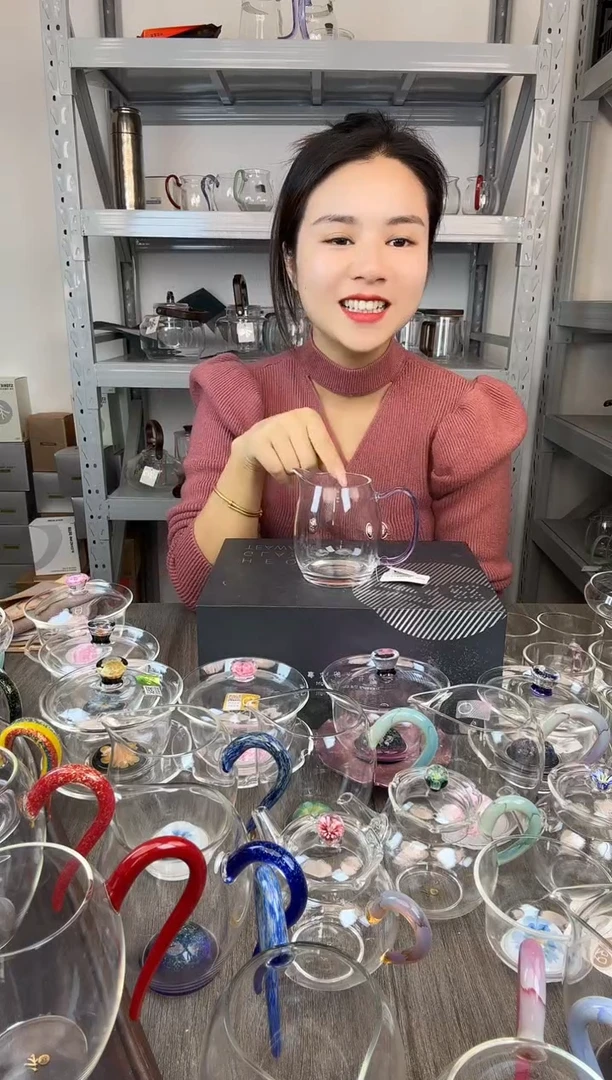 风谜  浅紫色观语茶海