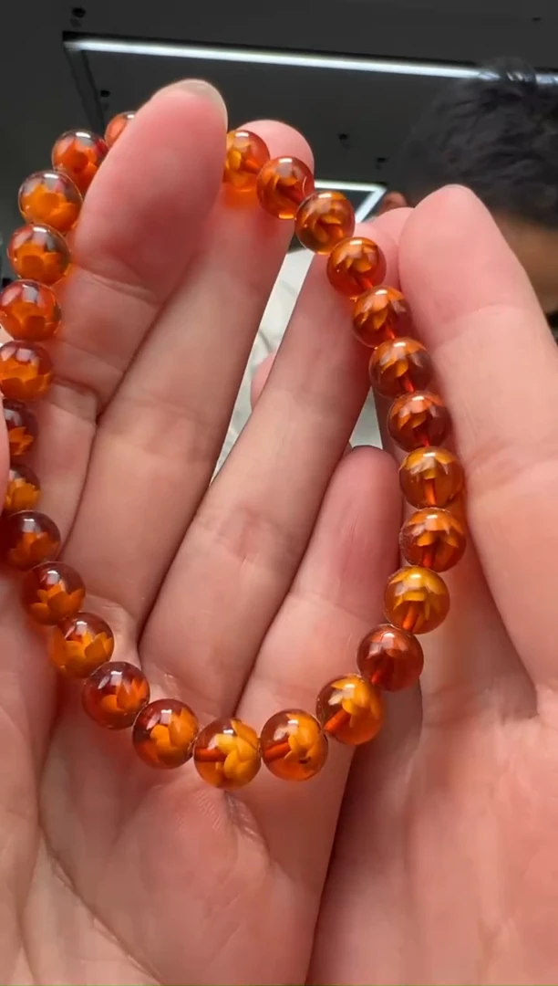 未镶嵌琥珀手链多样性拍一发一