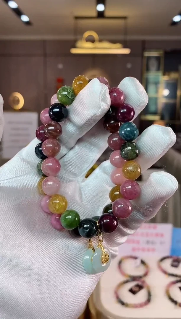 【闪购商品】碧玺单圈手串未镶嵌（多样性发一条）xion