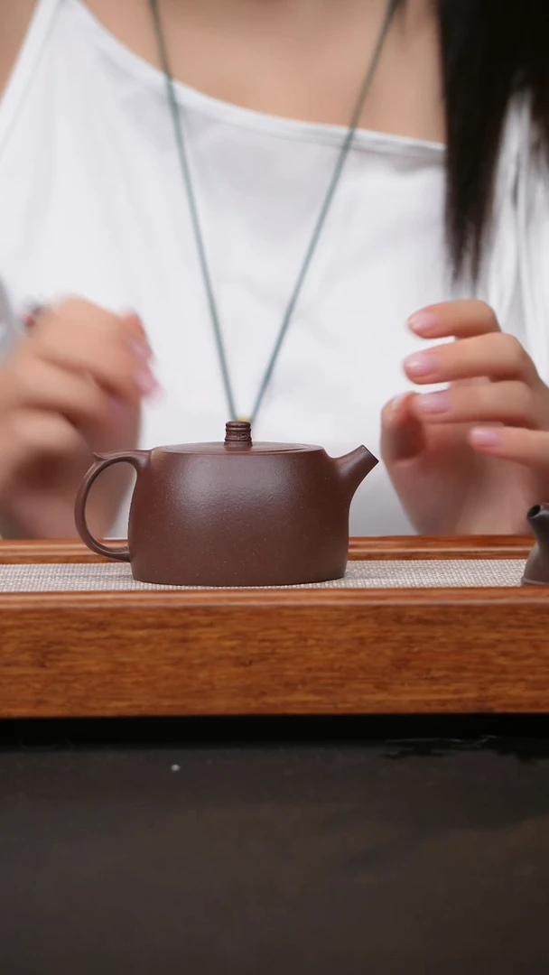 茶壶紫砂原矿手工制作紫砂作品