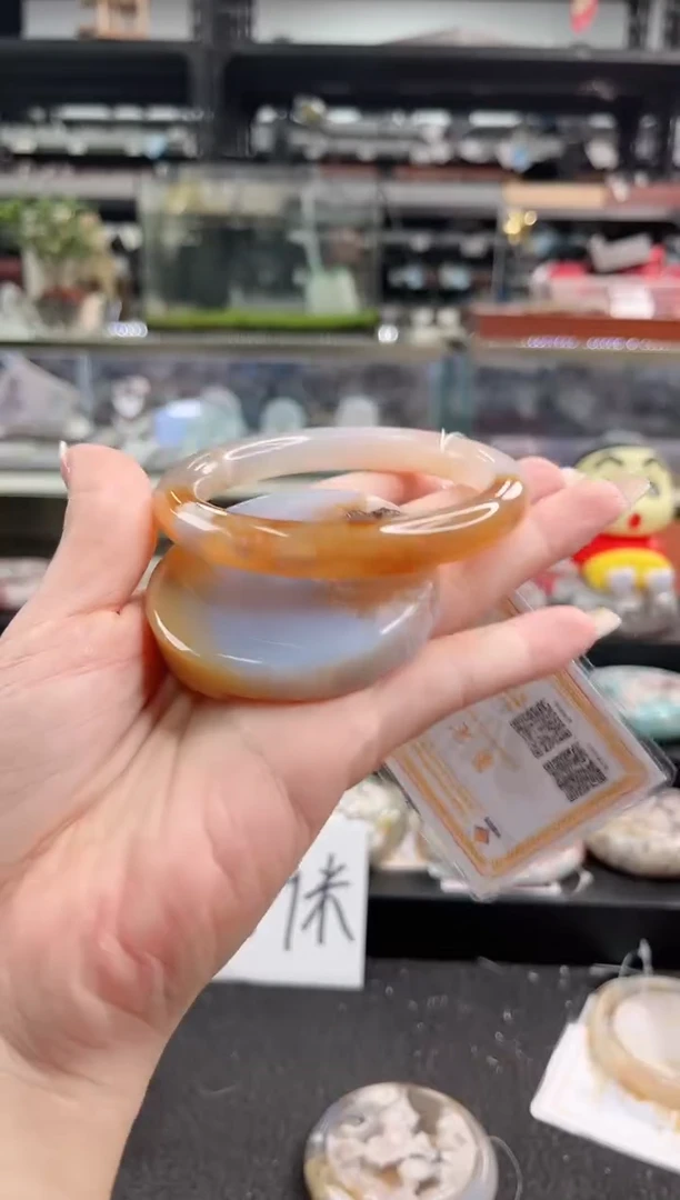 未镶嵌手镯石英质玉59圈口（不退不换）142520