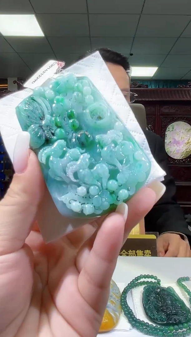 未镶嵌定制翡翠01/1104/C/多样性发其一件/羊