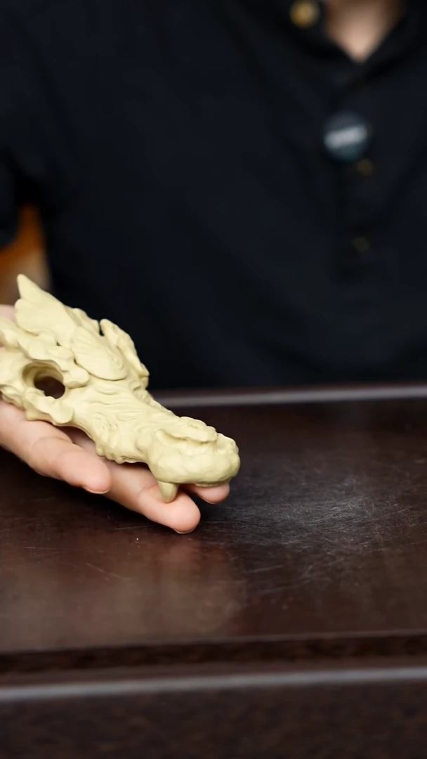 紫砂茶宠龙头骨茶