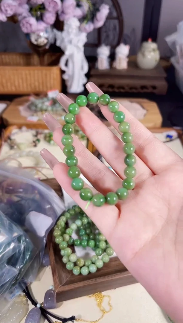 和田玉未镶嵌手链多样性发货其一孤品默认微瑕