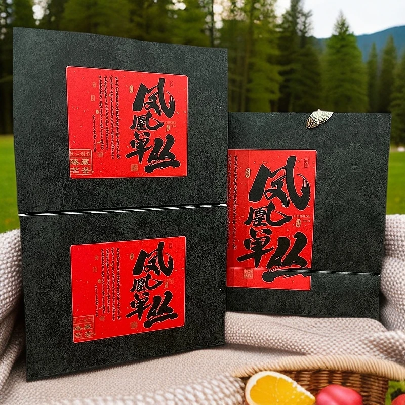 凤凰单枞茶杏仁香锯朵仔老丛高山碳焙香气入汤浓香型茶园直销