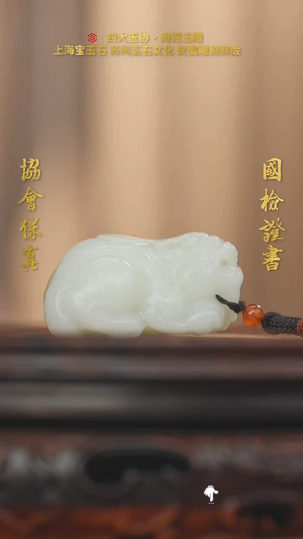 未镶嵌和田玉把件光****柔和田玉