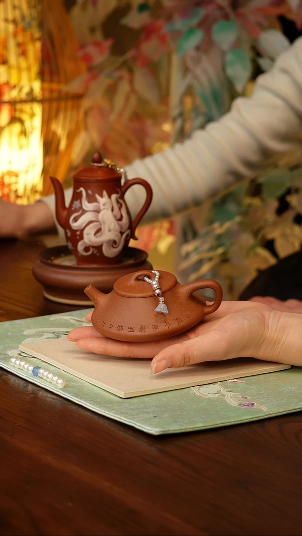 茶壶紫砂宜兴紫砂原矿手工壶