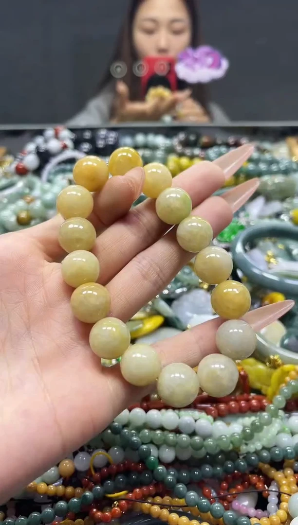 颈饰未镶嵌翡翠13MM