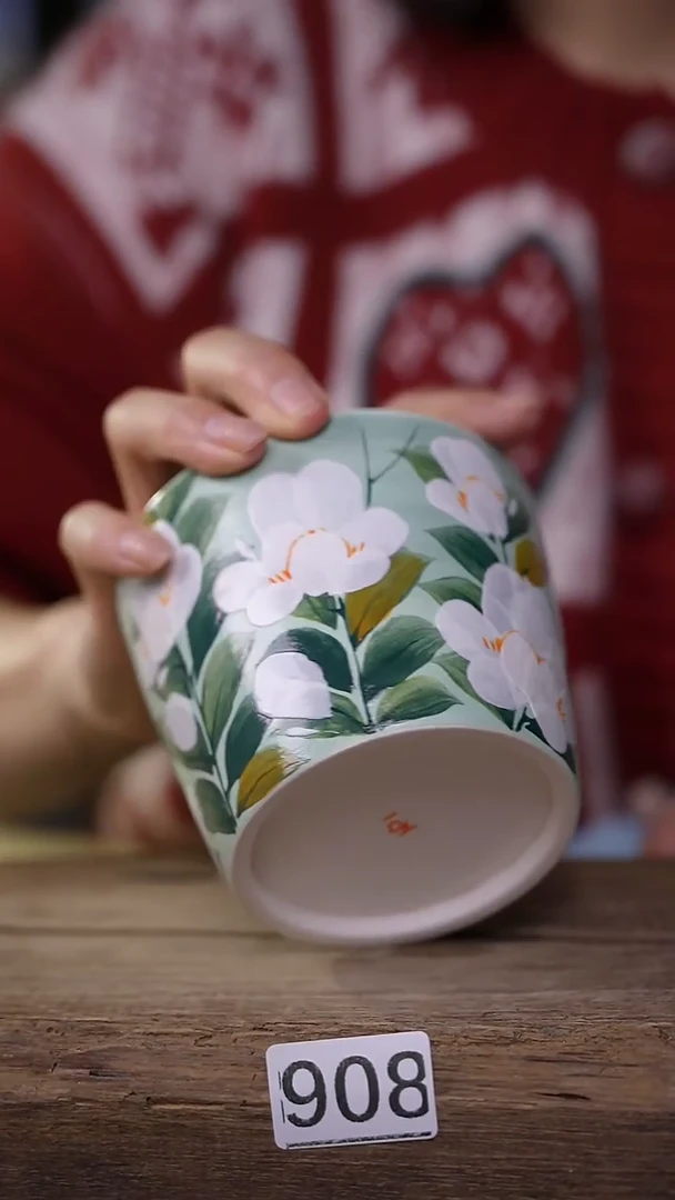 【闪购商品】瓷片油画风·彩绘·设计师石一款