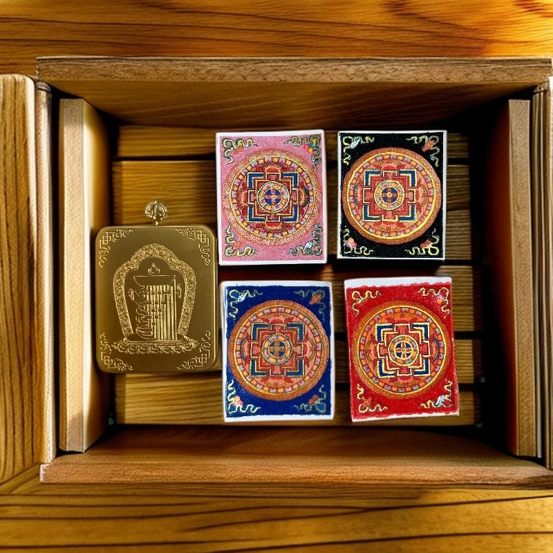 无人物背卡4.5铜壳吊坠