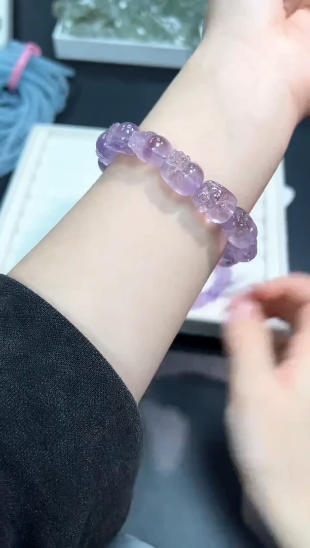 【闪购商品】水晶手串未镶嵌17M多样性发其一/1条默认微瑕