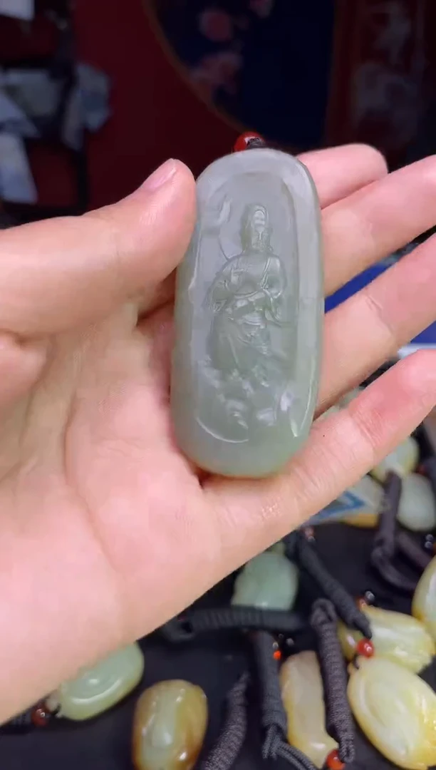 颈饰未镶嵌和田玉123