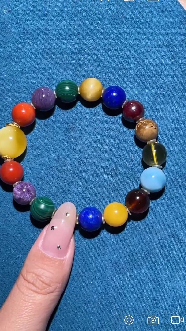 【闪购商品】定制琥珀WR 多宝 手串