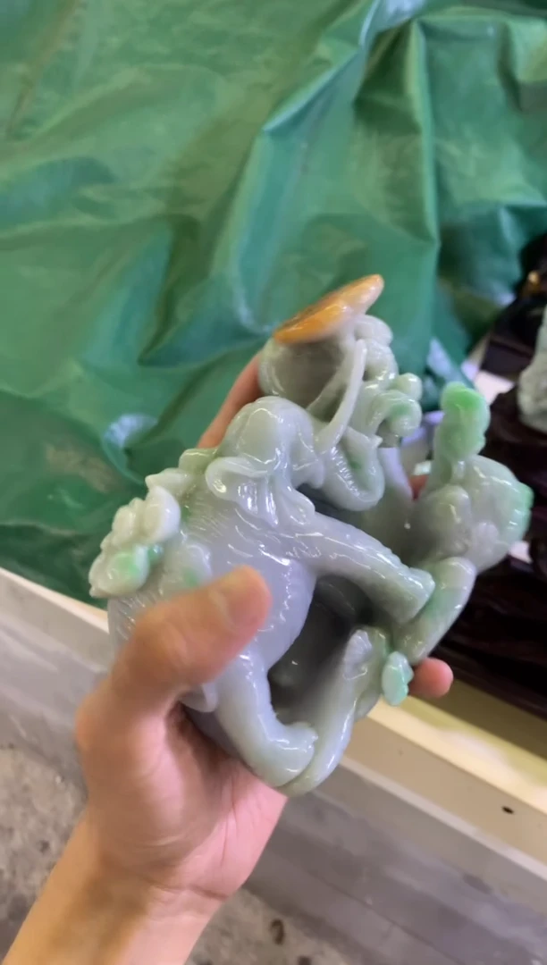 未镶嵌摆件翡翠用****3翡翠摆件