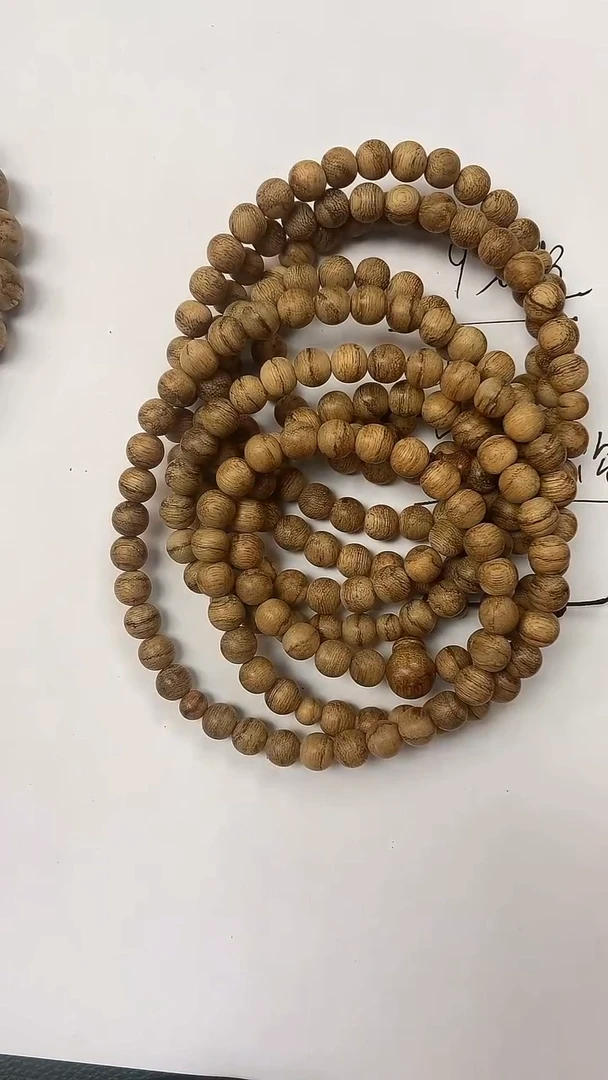 手串沉香碧****。CTC407文莱蛇皮土沉软丝天然野多样性发一