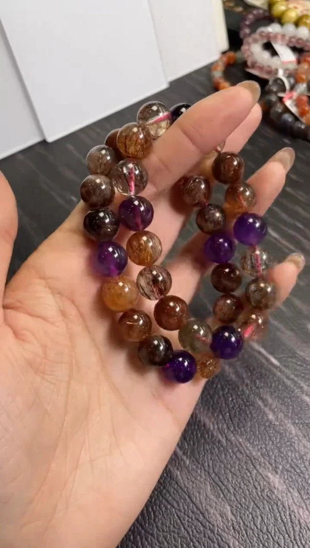 手链11+/x-485未镶嵌水晶黑金彩超多样性发一件