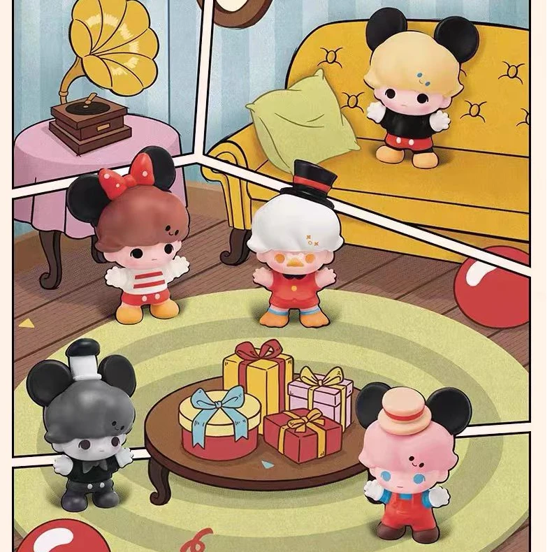 正版DIMOO迪s尼萌粒盲盒潮玩