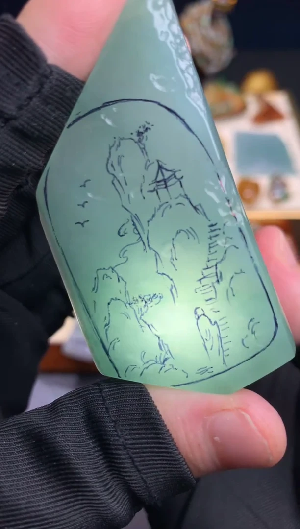 未镶嵌定制翡翠天然翡翠裸石（包工）