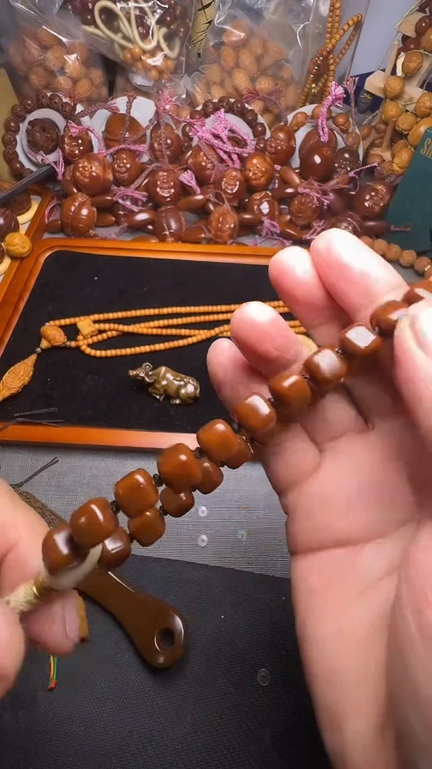 手串橄榄核猴头方糖