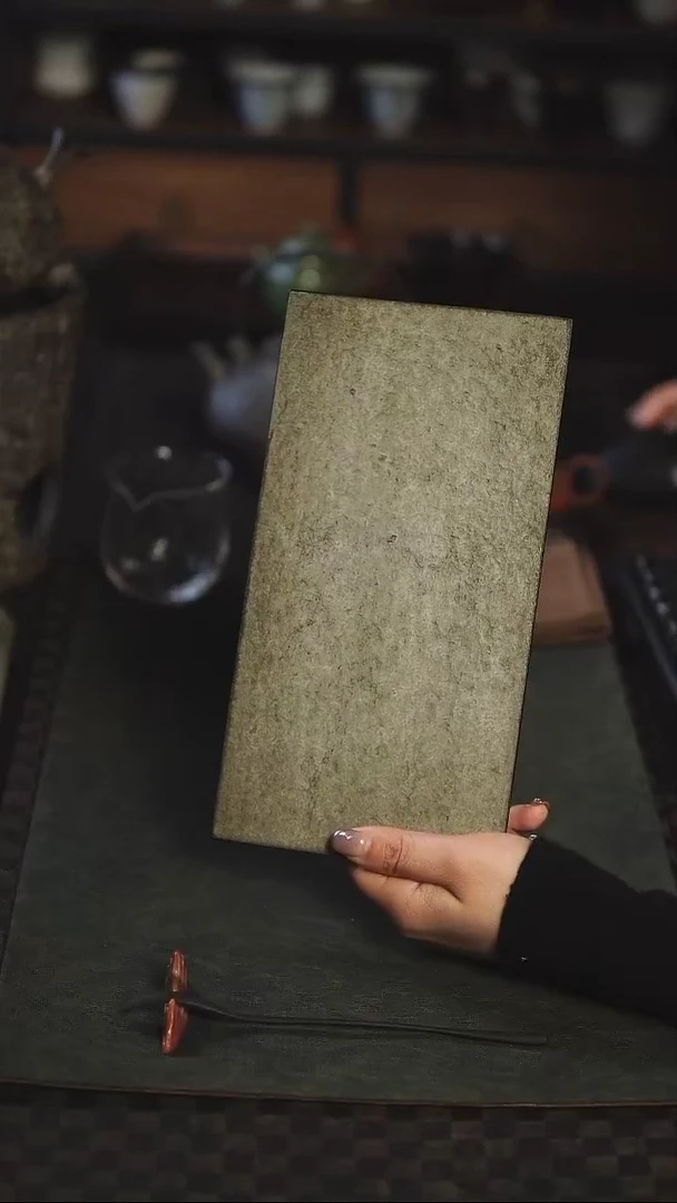 【闪购商品】瘦马手作 木胎大漆茶盘12*23