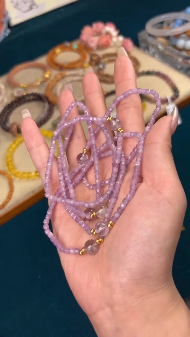 【闪购商品】紫晶手链未镶嵌   紫水晶上岸