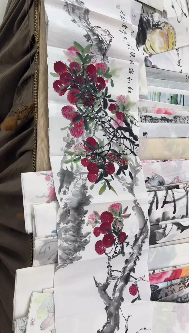 国画11.26国画手绘作品无边框