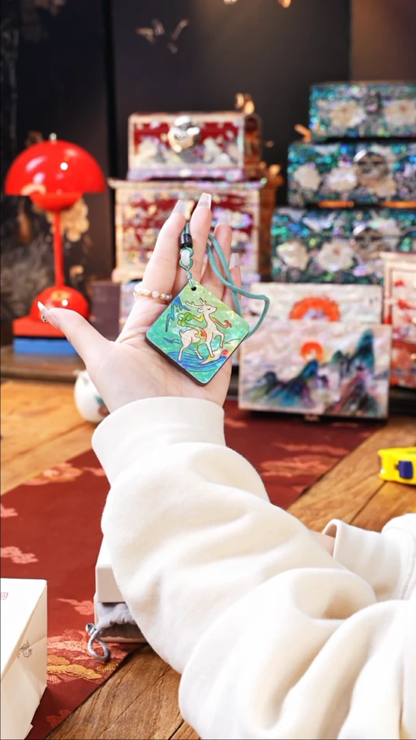 【闪购商品】瓷片豆包儿推荐饰品摆件