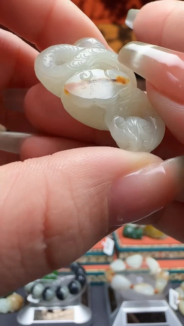 【闪购商品】和田玉吊坠未镶嵌吊坠12.6克