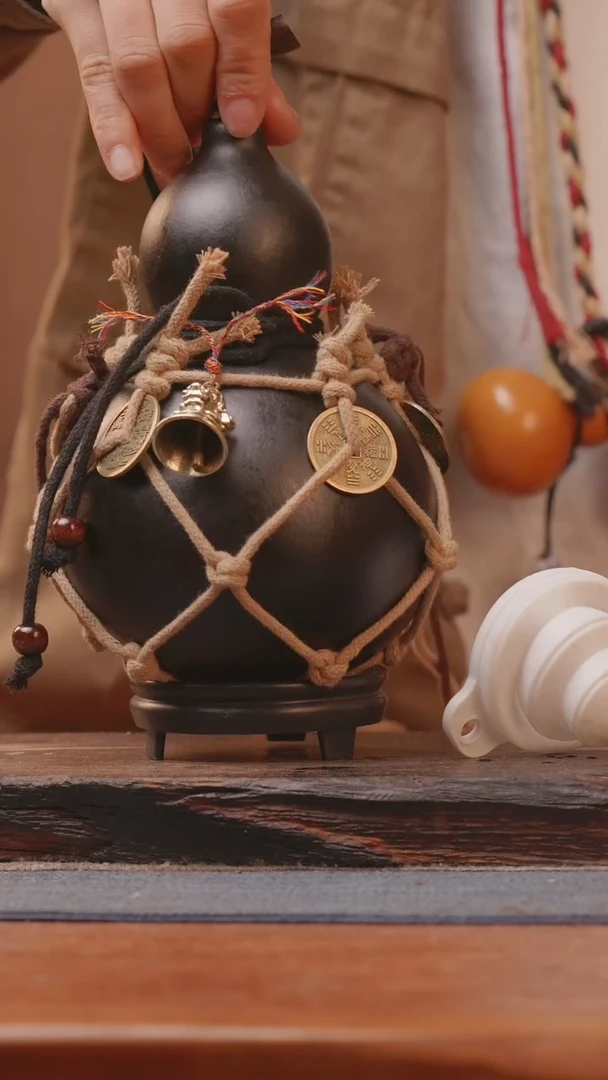 【闪购商品】309号精品大漆葫芦防腐防渗装饮料水茶酒