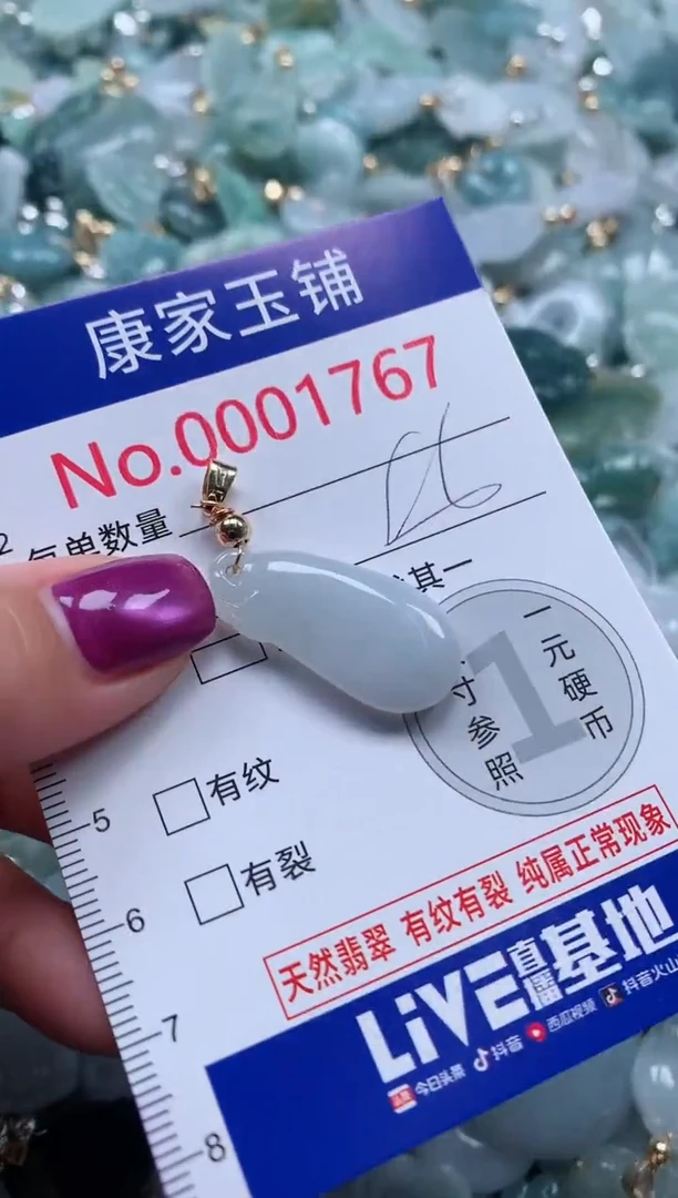颈饰未镶嵌翡翠1767