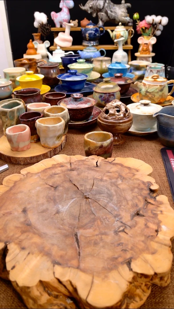 高温颜色釉窑变系列 微瑕