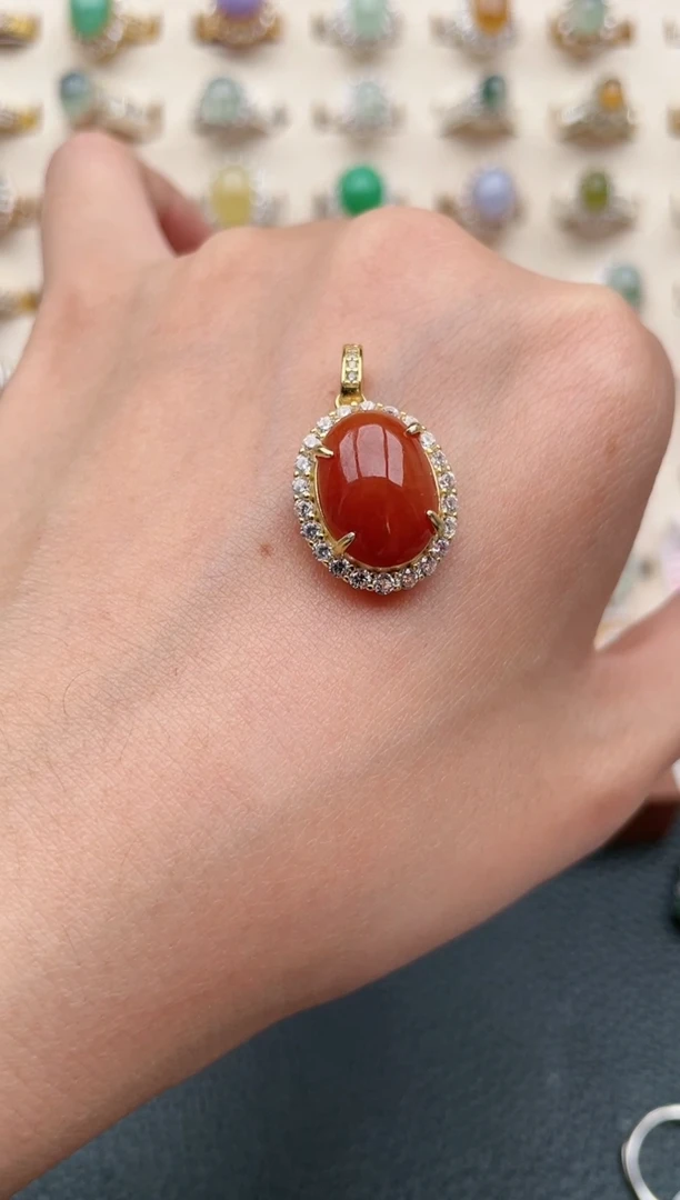 【闪购商品】翡翠戒指银S925镶嵌1111