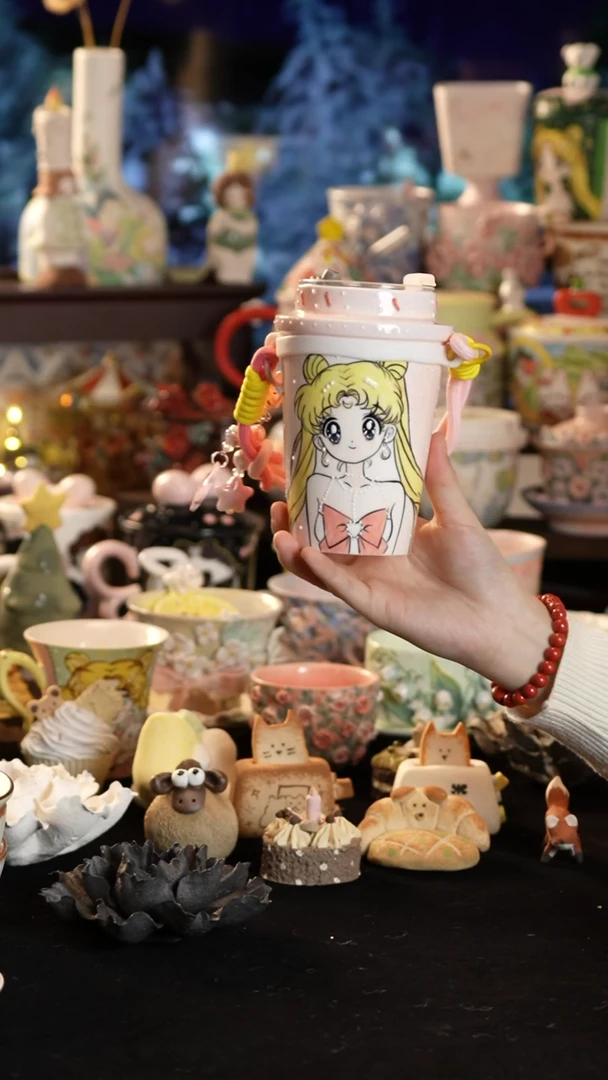 其他陶景德镇釉下彩手绘设计师款陶瓷