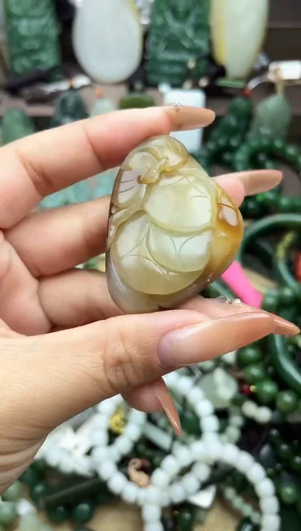 颈饰未镶嵌和田玉未镶嵌和田玉吊坠多样性拍一发一