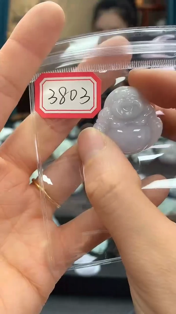 颈饰未镶嵌翡翠佛公3803