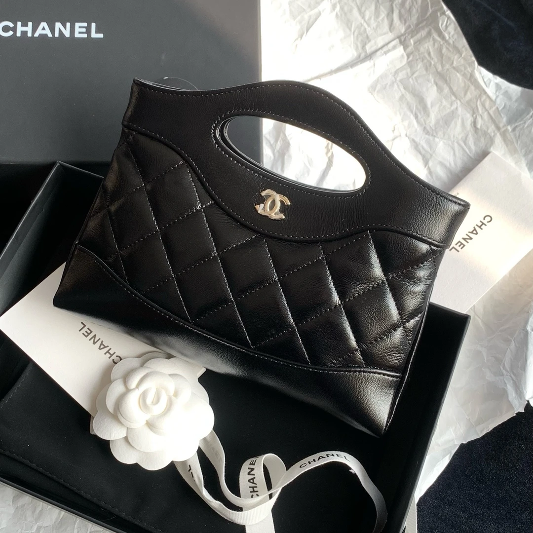 99新 Chanel/香奈儿 代卖服务！黑金31bag nano包  18488136