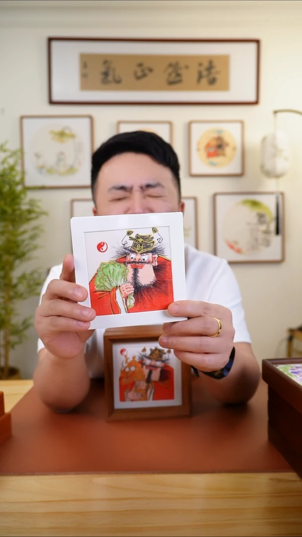 横款鹿鸣现代美术馆-大墨老师作品