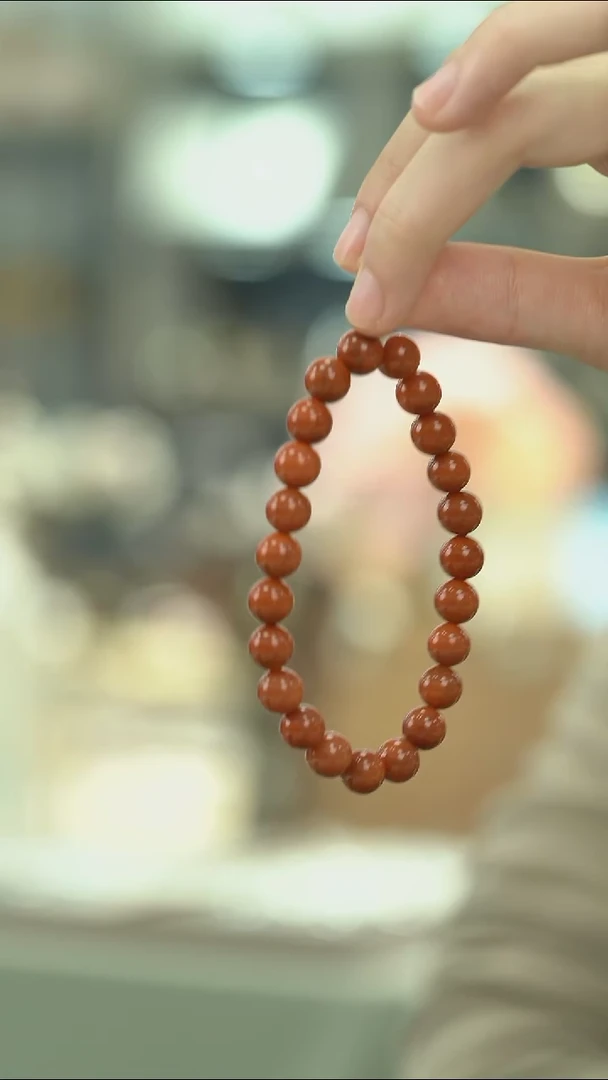 未镶嵌手串南红玛瑙天然南红玛瑙素圈手串