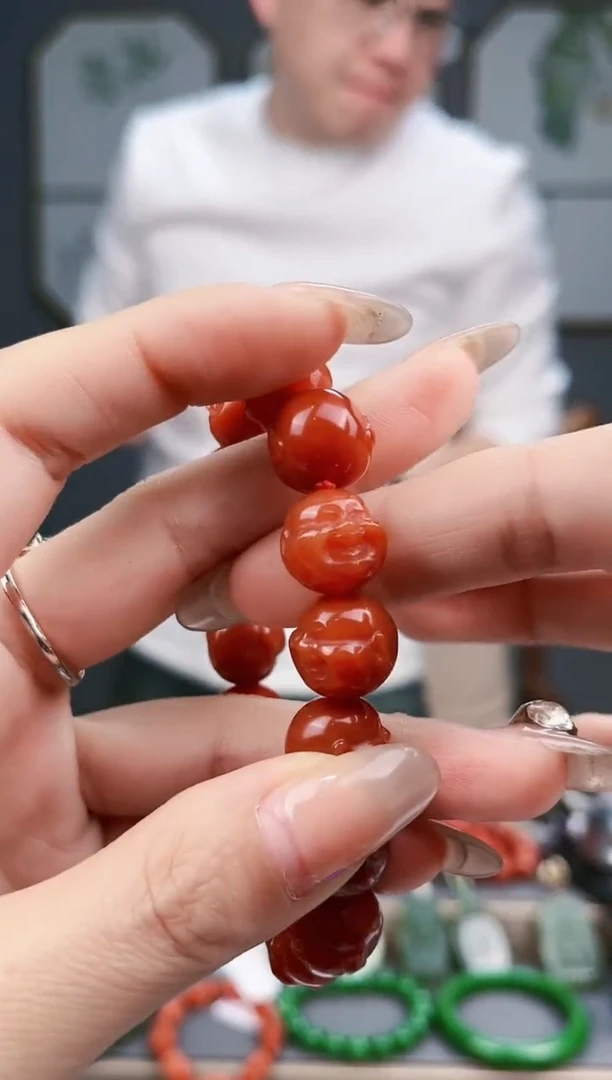 【闪购商品】南红玛瑙颈饰未镶嵌AA多样性发货 拍一发一13.5