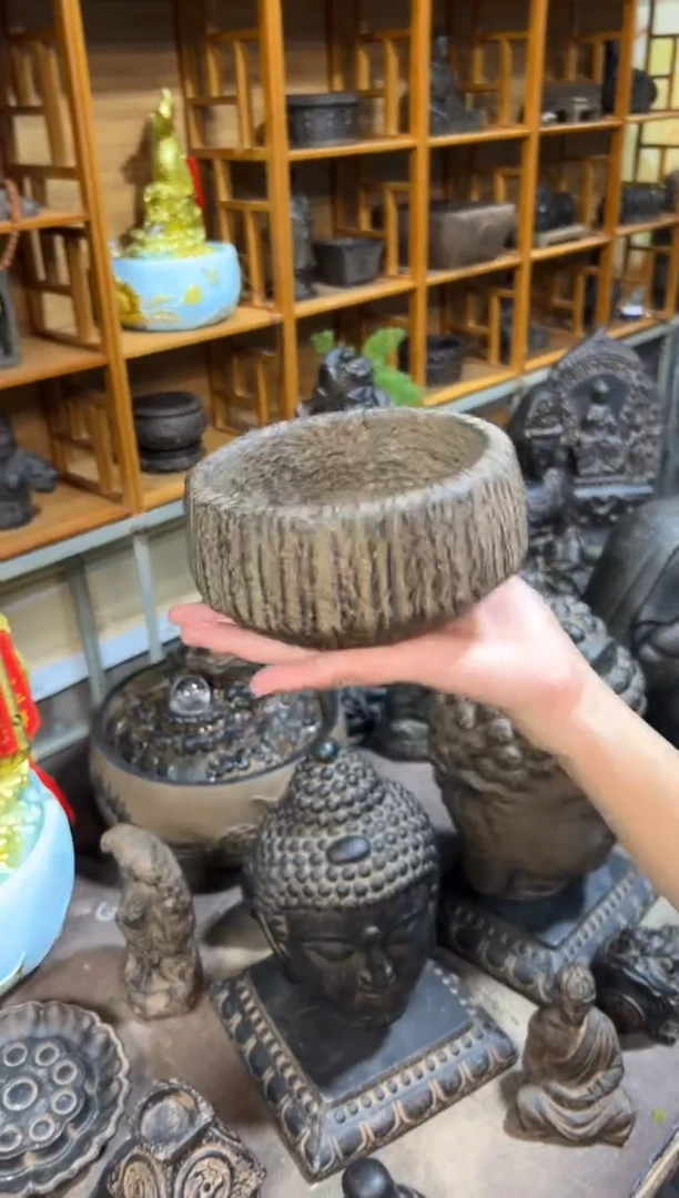陶土【火山泥】小石钵