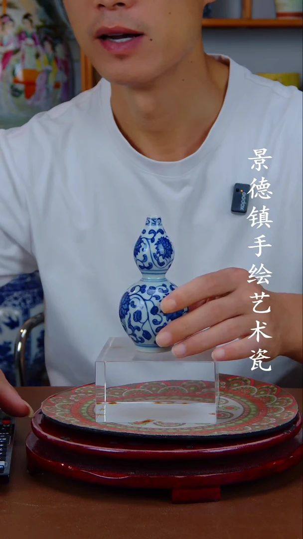 现代景德镇手工手绘陶瓷摆件5