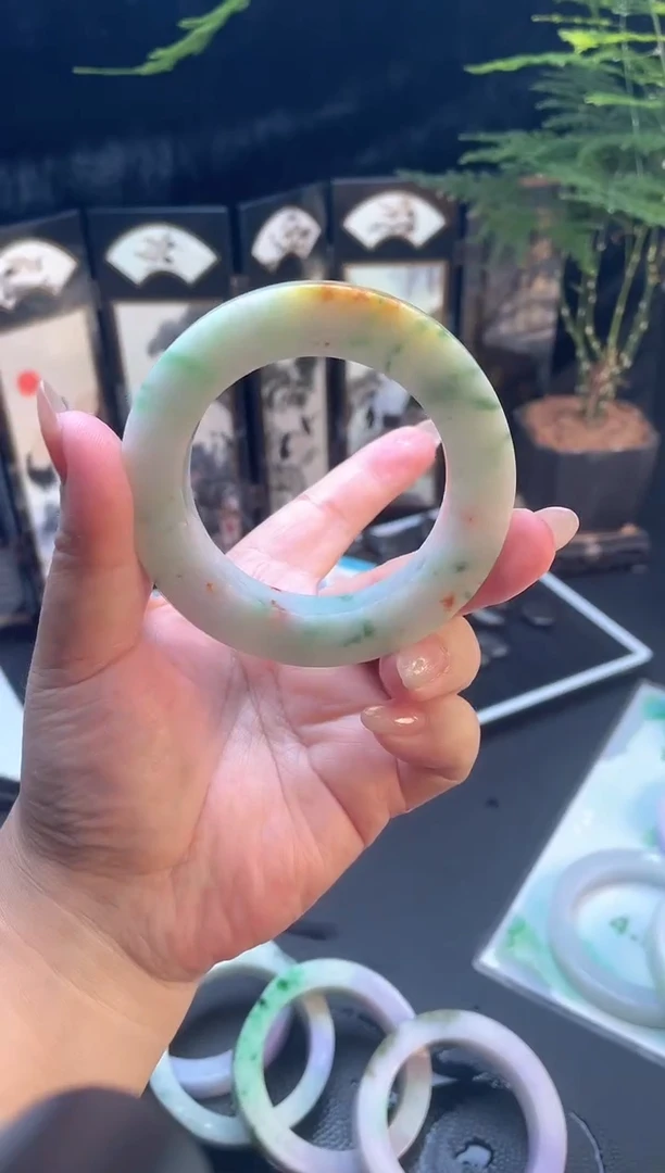 定制翡翠手镯未镶嵌f*y手镯