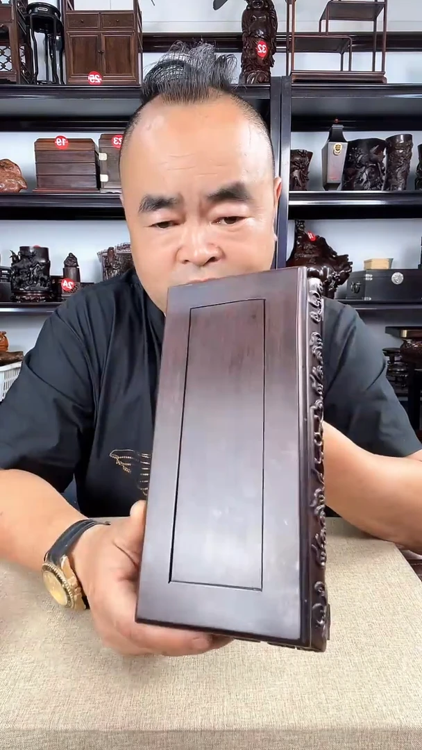 木712瑕疵老李红木工艺品