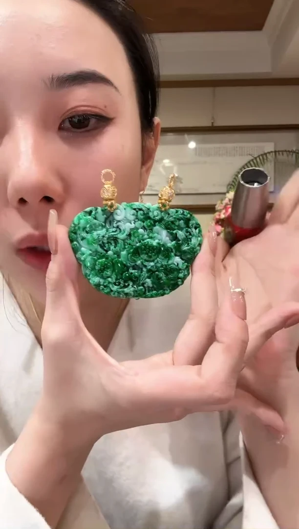 【闪购商品】翡翠颈饰未镶嵌国风