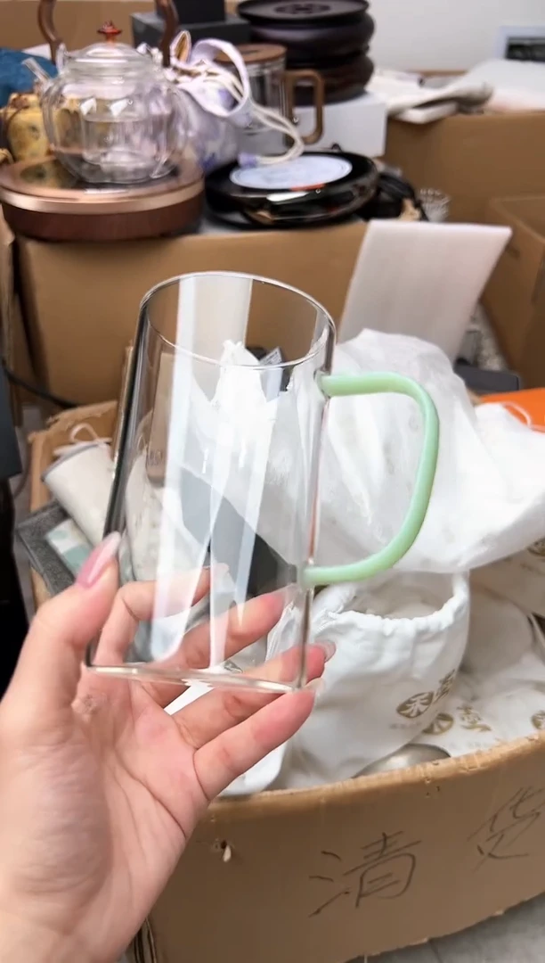 禾墨绿茶杯浅玉色
