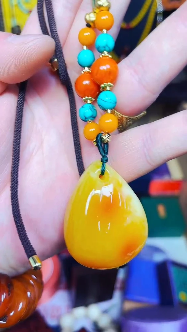 【闪购商品】蜜蜡颈饰未镶嵌精品精品 独具匠心