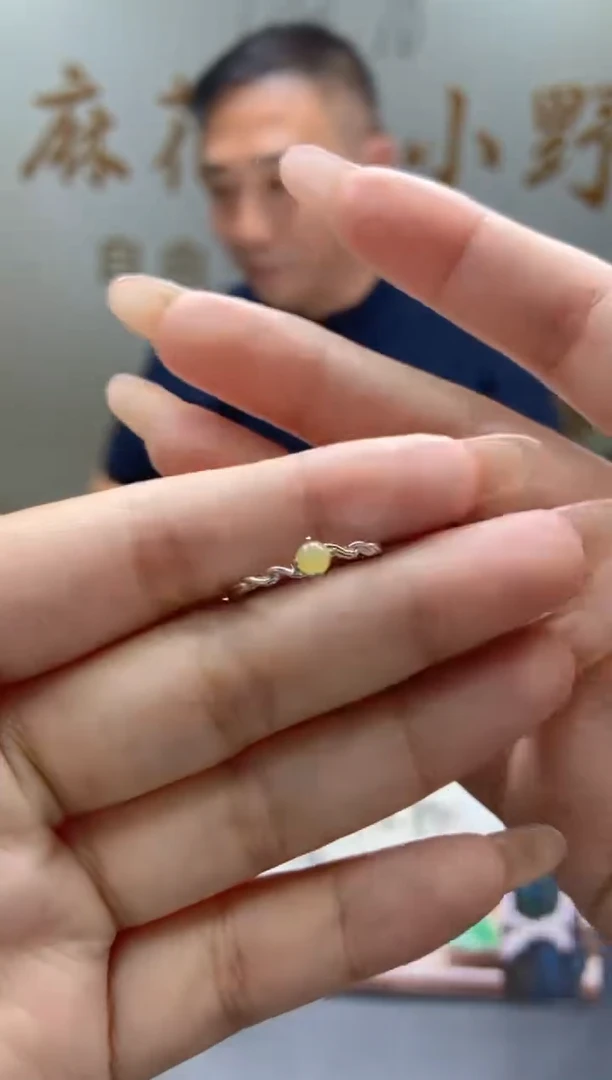 【闪购商品】翡翠戒指未镶嵌天然翡翠A货52