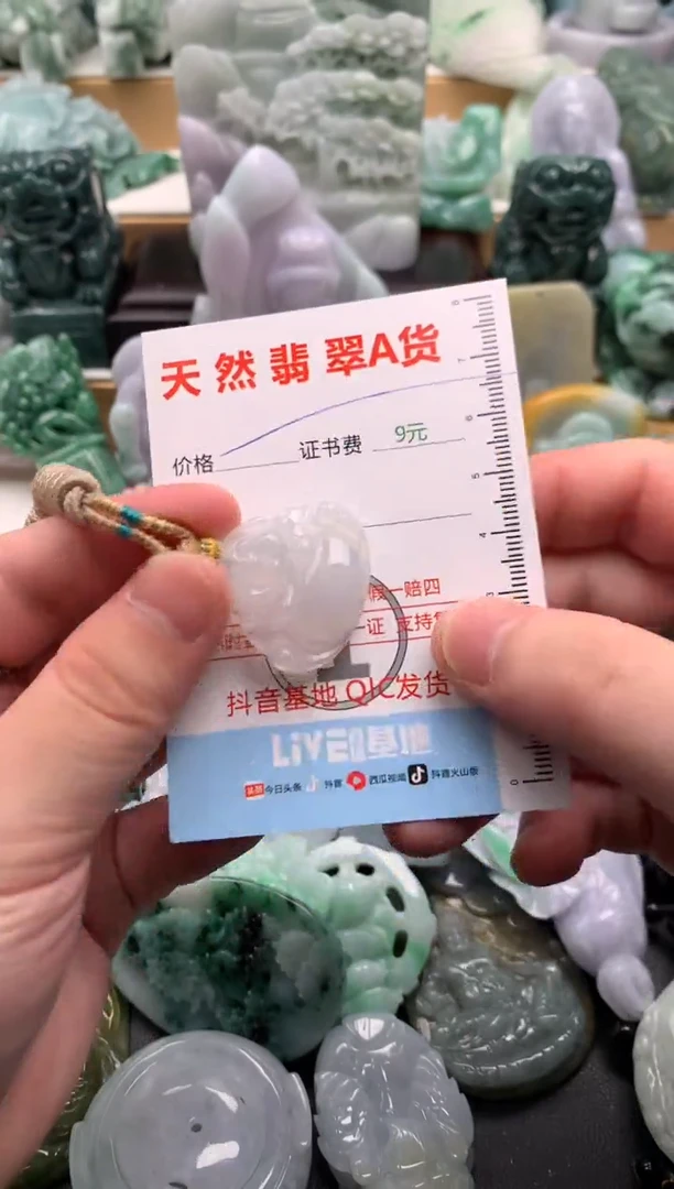 吊坠(不含链)未镶嵌翡翠1