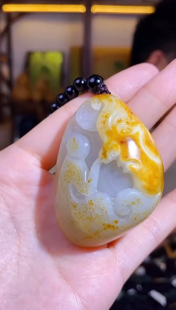 颈饰未镶嵌和田玉1