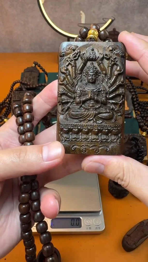 贡木吊坠《巴布亚贡木》新品巴布亚贡木千手